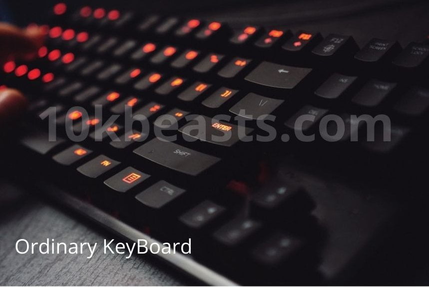 Ordinary keyboard a basic overview