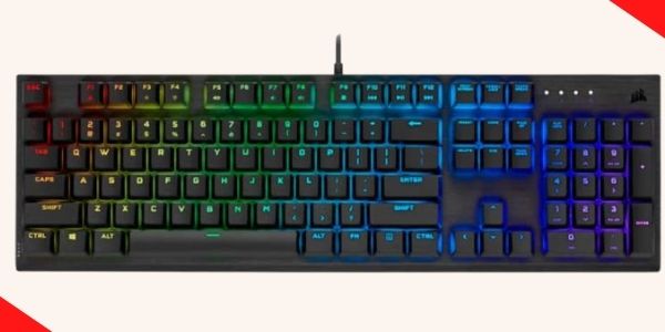 CORSAIR K60 RGB PRO Best Budget Mechanical Keyboard for Typing