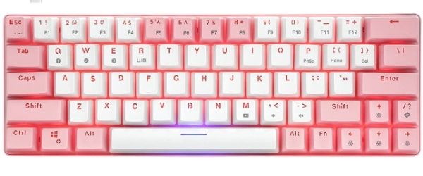 Gishine CQ63 60 percent RGB Mechanical Keyboard