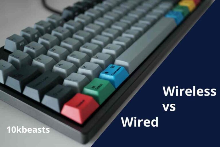 Wireless or Wired Keyboard For Gaming