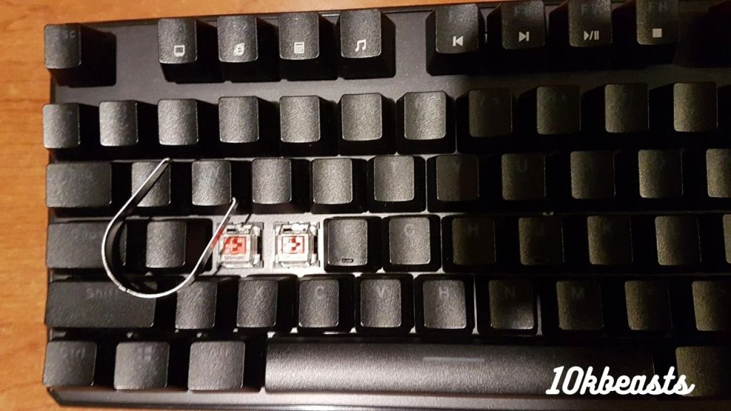 How to Remove Mechanical keyboard keys without Using Any Tool