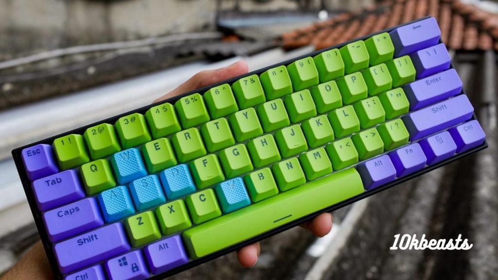 What Are Rubber Keycaps, keyboard having rubber keycaps